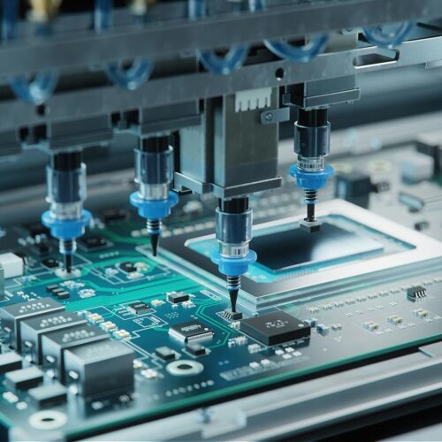 computer chip manufacturing machine