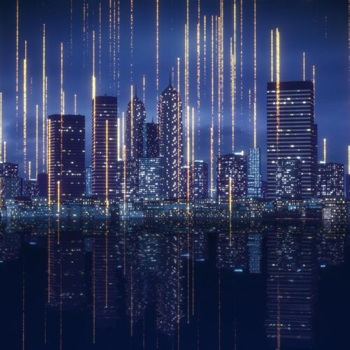 digital city data concept