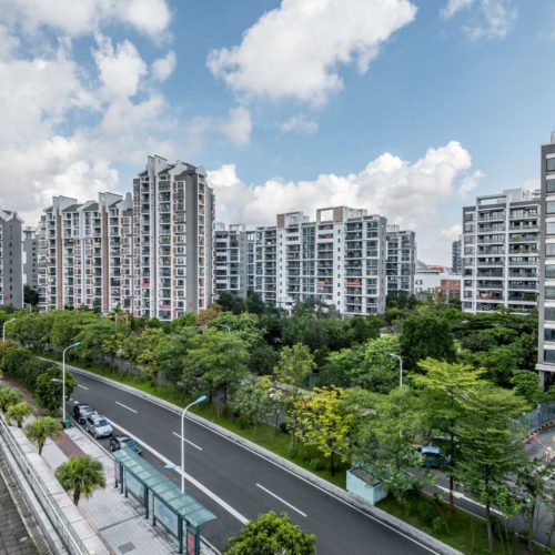 modern china cityscape