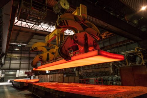 raw steel manufactoring